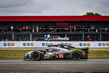 2024-06-16 - 93 VERGNE Jean-Eric (fra), JENSEN Mikkel (dnk), MULLER Nico (swi), Peugeot TotalEnergies, Peugeot 9x8 #93, Hypercar, FIA WEC, action MMA Branding during the 2024 24 Hours of Le Mans, 4th round of the 2024 FIA World Endurance Championship, on the Circuit des 24 Heures du Mans, from June 15 to 16, 2024 in Le Mans, France - 24 HEURES DU MANS 2024 - RACE - ENDURANCE - MOTORS