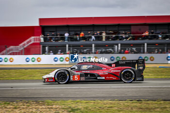 2024-06-16 - 05 CAMPBELL Matt (aus), CHRISTENSEN Michael (dnk), MAKOWIECKI Frédéric (fra), Porsche Penske Motorsport, Porsche 963 #05, Hypercar, FIA WEC, action MMA Branding during the 2024 24 Hours of Le Mans, 4th round of the 2024 FIA World Endurance Championship, on the Circuit des 24 Heures du Mans, from June 15 to 16, 2024 in Le Mans, France - 24 HEURES DU MANS 2024 - RACE - ENDURANCE - MOTORS