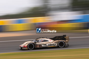 2024-06-16 - 12 STEVENS Will (gbr), ILOTT Callum (gbr), NATO Norman (fra), Hertz Team Jota, Porsche 963 #12, Hypercar, FIA WEC, action during the 2024 24 Hours of Le Mans, 4th round of the 2024 FIA World Endurance Championship, on the Circuit des 24 Heures du Mans, from June 15 to 16, 2024 in Le Mans, France - 24 HEURES DU MANS 2024 - RACE - ENDURANCE - MOTORS