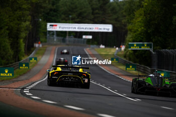 2024-06-16 - 60 SCHIAVONI Claudio (ita), CRESSONI Matteo (ita), PERERA Franck (fra), Iron Lynx, Lamborghini Huracan GT3 Evo2 #60, LM GT3, FIA WEC, action during the 2024 24 Hours of Le Mans, 4th round of the 2024 FIA World Endurance Championship, on the Circuit des 24 Heures du Mans, from June 15 to 16, 2024 in Le Mans, France - 24 HEURES DU MANS 2024 - RACE - ENDURANCE - MOTORS