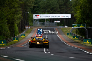 2024-06-16 - 81 EASTWOOD Charlie (irl), ANDRADE Rui (ang), VAN ROMPUY Tom (bel), TF Sport, Corvette Z06 GT3.R #81, LM GT3, FIA WEC, action during the 2024 24 Hours of Le Mans, 4th round of the 2024 FIA World Endurance Championship, on the Circuit des 24 Heures du Mans, from June 15 to 16, 2024 in Le Mans, France - 24 HEURES DU MANS 2024 - RACE - ENDURANCE - MOTORS