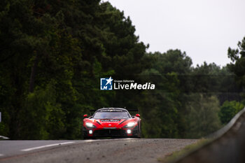 2024-06-16 - 70 IRIBE Brendan (usa), MILLROY Ollie (gar), SCHANDORFF Frederik (dnk), Inception Racing, McLaren 720S LMGT3 Evo, LM GT3, action during the 2024 24 Hours of Le Mans, 4th round of the 2024 FIA World Endurance Championship, on the Circuit des 24 Heures du Mans, from June 15 to 16, 2024 in Le Mans, France - 24 HEURES DU MANS 2024 - RACE - ENDURANCE - MOTORS