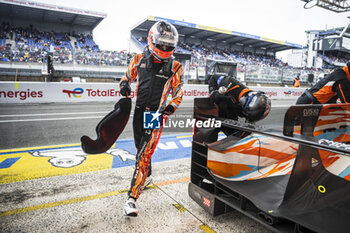 2024-06-16 - 33 MATTSCHULL Alexander (ger), BINDER René (aut), HORR Laurents (ger), DKR Engineering, Oreca 07 - Gibson #33, LMP2 PRO/AM, action during the 2024 24 Hours of Le Mans, 4th round of the 2024 FIA World Endurance Championship, on the Circuit des 24 Heures du Mans, from June 15 to 16, 2024 in Le Mans, France - 24 HEURES DU MANS 2024 - RACE - ENDURANCE - MOTORS