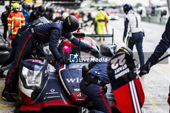 2024-06-16 - 22 JARVIS Oliver (gbr), GARG Bijoy (usa), SIEGEL Nolan (usa), United Autosports, Oreca 07 - Gibson #22, LMP2, action during the 2024 24 Hours of Le Mans, 4th round of the 2024 FIA World Endurance Championship, on the Circuit des 24 Heures du Mans, from June 15 to 16, 2024 in Le Mans, France - 24 HEURES DU MANS 2024 - RACE - ENDURANCE - MOTORS