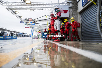 2024-06-16 - ROVERA Alessio (ita), Vista AF Corse, Ferrari 296 GT3 #55, LM GT3, FIA WEC, portrait during the 2024 24 Hours of Le Mans, 4th round of the 2024 FIA World Endurance Championship, on the Circuit des 24 Heures du Mans, from June 15 to 16, 2024 in Le Mans, France - 24 HEURES DU MANS 2024 - RACE - ENDURANCE - MOTORS