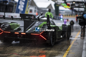 2024-06-16 - 63 BORTOLOTTI Mirko (ita), MORTARA Edoardo (ita), KVYAT Daniil, Lamborghini Iron Lynx, Lamborghini SC63 #63, Hypercar, FIA WEC, action during the 2024 24 Hours of Le Mans, 4th round of the 2024 FIA World Endurance Championship, on the Circuit des 24 Heures du Mans, from June 15 to 16, 2024 in Le Mans, France - 24 HEURES DU MANS 2024 - RACE - ENDURANCE - MOTORS