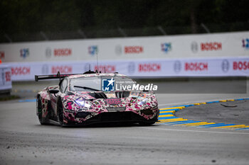 2024-06-16 - 85 BOVY Sarah (bel), FREY Rahel (swi), GATTING Michelle (dnk), Iron Dames, Lamborghini Huracan GT3 Evo2 #85, LM GT3, FIA WEC, action during the 2024 24 Hours of Le Mans, 4th round of the 2024 FIA World Endurance Championship, on the Circuit des 24 Heures du Mans, from June 15 to 16, 2024 in Le Mans, France - 24 HEURES DU MANS 2024 - RACE - ENDURANCE - MOTORS