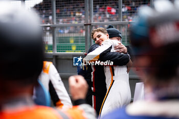 2024-06-16 - Porsche Manthey Purerxcing celebrates their win with SCHURING Morris (nld), during the 2024 24 Hours of Le Mans, 4th round of the 2024 FIA World Endurance Championship, on the Circuit des 24 Heures du Mans, from June 15 to 16, 2024 in Le Mans, France - 24 HEURES DU MANS 2024 - RACE - ENDURANCE - MOTORS