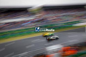 2024-06-16 - 94 VANDOORNE Stoffel (bel), DUVAL Loïc (fra), DI RESTA Paul (gbr), Peugeot TotalEnergies, Peugeot 9x8 #94, Hypercar, FIA WEC, action during the 2024 24 Hours of Le Mans, 4th round of the 2024 FIA World Endurance Championship, on the Circuit des 24 Heures du Mans, from June 15 to 16, 2024 in Le Mans, France - 24 HEURES DU MANS 2024 - RACE - ENDURANCE - MOTORS