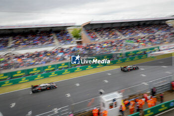 2024-06-16 - 07 LOPEZ José María (arg), KOBAYASHI Kamui (jpn), DE VRIES Nyck (nld), Toyota Gazoo Racing, Toyota GR010 - Hybrid #07, Hypercar, FIA WEC, action during the 2024 24 Hours of Le Mans, 4th round of the 2024 FIA World Endurance Championship, on the Circuit des 24 Heures du Mans, from June 15 to 16, 2024 in Le Mans, France - 24 HEURES DU MANS 2024 - RACE - ENDURANCE - MOTORS