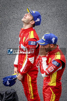 2024-06-16 - FUOCO Antonio (ita), Ferrari AF Corse, Ferrari 499P #50, Hypercar, FIA WEC, portrait, MOLINA Miguel (spa), Ferrari AF Corse, Ferrari 499P #50, Hypercar, FIA WEC, portrait during the 2024 24 Hours of Le Mans, 4th round of the 2024 FIA World Endurance Championship, on the Circuit des 24 Heures du Mans, from June 15 to 16, 2024 in Le Mans, France - 24 HEURES DU MANS 2024 - RACE - ENDURANCE - MOTORS