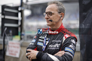 2024-06-16 - POLICAND Jérôme, Team Manager of Akkodis ASP, portrait during the 2024 24 Hours of Le Mans, 4th round of the 2024 FIA World Endurance Championship, on the Circuit des 24 Heures du Mans, from June 15 to 16, 2024 in Le Mans, France - 24 HEURES DU MANS 2024 - RACE - ENDURANCE - MOTORS