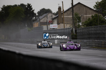 2024-06-16 - 14 HYETT PJ (usa), DELETRAZ Louis (swi), QUINN Alex (gbr), AO by TF, Oreca 07 - Gibson #14, LMP2 PRO/AM, action during the 2024 24 Hours of Le Mans, 4th round of the 2024 FIA World Endurance Championship, on the Circuit des 24 Heures du Mans, from June 15 to 16, 2024 in Le Mans, France - 24 HEURES DU MANS 2024 - RACE - ENDURANCE - MOTORS