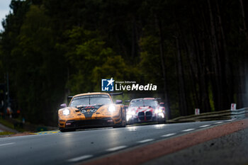 2024-06-16 - 91 LIETZ Richard (aut), SCHURING Morris (nld), SHAHIN Yasser (aus), Manthey EMA, Porsche 911 GT3 R #91, LM GT3, FIA WEC, action during the 2024 24 Hours of Le Mans, 4th round of the 2024 FIA World Endurance Championship, on the Circuit des 24 Heures du Mans, from June 15 to 16, 2024 in Le Mans, France - 24 HEURES DU MANS 2024 - RACE - ENDURANCE - MOTORS