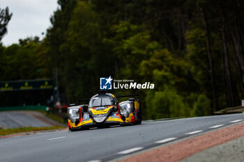 2024-06-16 - 65 SALES Rodrigo (usa), BECHE Mathias (swi), HUFFAKER Scott (usa), Panis Racing, Oreca 07 - Gibson #65, LMP2 PRO/AM, action during the 2024 24 Hours of Le Mans, 4th round of the 2024 FIA World Endurance Championship, on the Circuit des 24 Heures du Mans, from June 15 to 16, 2024 in Le Mans, France - 24 HEURES DU MANS 2024 - RACE - ENDURANCE - MOTORS