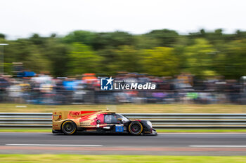 2024-06-16 - 24 SCHERER Fabio (swi), HEINEMEIER HANSSON David (dnk), SIMPSON Kyffin (usa), Nielsen Racing, Oreca 07 - Gibson #24, LMP2, action during the 2024 24 Hours of Le Mans, 4th round of the 2024 FIA World Endurance Championship, on the Circuit des 24 Heures du Mans, from June 15 to 16, 2024 in Le Mans, France - 24 HEURES DU MANS 2024 - RACE - ENDURANCE - MOTORS