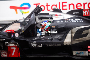 2024-06-16 - LOPEZ José María (arg), Akkodis ASP Team, Lexus RC F GT3 #87, LM GT3, FIA WEC, portrait during the podium of the 2024 24 Hours of Le Mans, 4th round of the 2024 FIA World Endurance Championship, on the Circuit des 24 Heures du Mans, from June 15 to 16, 2024 in Le Mans, France - 24 HEURES DU MANS 2024 - PODIUM - ENDURANCE - MOTORS