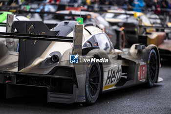 2024-06-16 - Parc Fermé, 12 STEVENS Will (gbr), ILOTT Callum (gbr), NATO Norman (fra), Hertz Team Jota, Porsche 963 #12, Hypercar, FIA WEC, during the podium of the 2024 24 Hours of Le Mans, 4th round of the 2024 FIA World Endurance Championship, on the Circuit des 24 Heures du Mans, from June 15 to 16, 2024 in Le Mans, France - 24 HEURES DU MANS 2024 - PODIUM - ENDURANCE - MOTORS