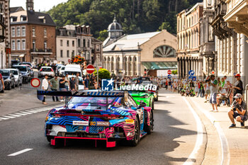 2024-06-26 - 80 AU Antares (hkg), PICARIELLO Alessio (bel), FACH Alexander (che), RUMP Martin (est), Porsche 911 GT3 R, ambiance, parade during the 2024 CrowdStrike 24 Hours of Spa, 2nd race of the 2024 GT World Challenge Europe Endurance Cup, from June 26 to 30, 2024 on Circuit de Spa-Francorchamps, in Stavelot, Belgium - AUTO - 2024 HOURS OF SPA - ENDURANCE - MOTORS