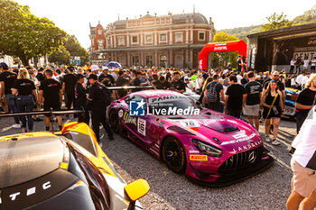 2024-06-26 - 16 RIO (hkg), PUN David (chn), TSE Kevin (hkg), DONTJE Indy (nld), Mercedes AMG GT3 EVO, ambiance, parade during the 2024 CrowdStrike 24 Hours of Spa, 2nd race of the 2024 GT World Challenge Europe Endurance Cup, from June 26 to 30, 2024 on Circuit de Spa-Francorchamps, in Stavelot, Belgium - AUTO - 2024 HOURS OF SPA - ENDURANCE - MOTORS