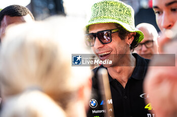 2024-06-26 - MARCIELLO Raffaele (che), MARTIN Maxime (bel), ROSSI Valentino (ita), BMW M4 GT3, portrait, parade during the 2024 CrowdStrike 24 Hours of Spa, 2nd race of the 2024 GT World Challenge Europe Endurance Cup, from June 26 to 30, 2024 on Circuit de Spa-Francorchamps, in Stavelot, Belgium - AUTO - 2024 HOURS OF SPA - ENDURANCE - MOTORS