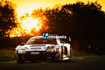 2024-06-26 - 25 EVRARD Paul (fra), MAGNUS Gilles (bel), PLA Jim (fra), DE WILDE Ugo (bel), Audi R8 LMS GT3 EVO 2, action, parade during the 2024 CrowdStrike 24 Hours of Spa, 2nd race of the 2024 GT World Challenge Europe Endurance Cup, from June 26 to 30, 2024 on Circuit de Spa-Francorchamps, in Stavelot, Belgium - AUTO - 2024 HOURS OF SPA - ENDURANCE - MOTORS