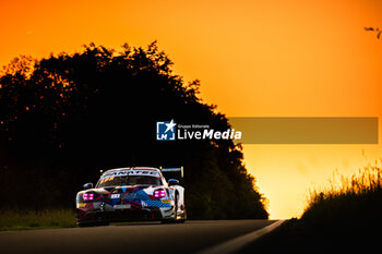 2024-06-26 - 80 AU Antares (hkg), PICARIELLO Alessio (bel), FACH Alexander (che), RUMP Martin (est), Porsche 911 GT3 R, action, parade during the 2024 CrowdStrike 24 Hours of Spa, 2nd race of the 2024 GT World Challenge Europe Endurance Cup, from June 26 to 30, 2024 on Circuit de Spa-Francorchamps, in Stavelot, Belgium - AUTO - 2024 HOURS OF SPA - ENDURANCE - MOTORS