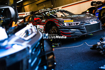 2024-06-26 - 88 PATRESE Lorenzo (ita), FERRARI Lorenzo (ita), MONCINI Leonardo (ita), VEN BERLO Glenn (nld), Audi R8 LMS GT3 EVO 2, paddock during the 2024 CrowdStrike 24 Hours of Spa, 2nd race of the 2024 GT World Challenge Europe Endurance Cup, from June 26 to 30, 2024 on Circuit de Spa-Francorchamps, in Stavelot, Belgium - AUTO - 2024 HOURS OF SPA - ENDURANCE - MOTORS