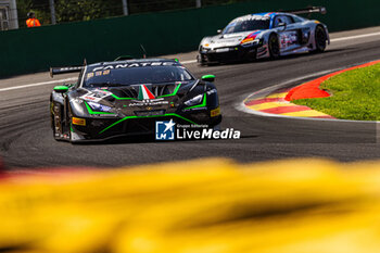 2024-06-27 - 72 RINDONNE Gabriel (are), STEVENSON Casper (gbr), KUJALA Patrick (fin), MICHELOTTO Matt (ita), Lamborghini Huracan GT3 EVO 2, action during the 2024 CrowdStrike 24 Hours of Spa, 2nd race of the 2024 GT World Challenge Europe Endurance Cup, from June 26 to 30, 2024 on Circuit de Spa-Francorchamps, in Stavelot, Belgium - AUTO - 2024 HOURS OF SPA - ENDURANCE - MOTORS