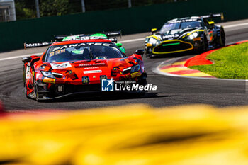 2024-06-27 - 74 HARTSHORNE John (gbr), TUCK Ben (gbr), KEEN Phil (gbr), HULL Chandler (usa), Ferrari 296 GT3, action during the 2024 CrowdStrike 24 Hours of Spa, 2nd race of the 2024 GT World Challenge Europe Endurance Cup, from June 26 to 30, 2024 on Circuit de Spa-Francorchamps, in Stavelot, Belgium - AUTO - 2024 HOURS OF SPA - ENDURANCE - MOTORS