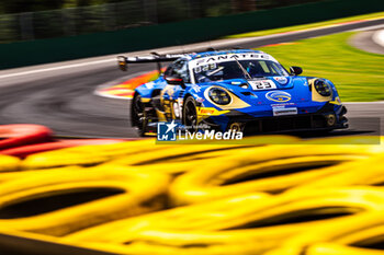 2024-06-27 - 23 EVANS Jaxon (nzl), ERIKSSON Joel (swe), PREINNING Thomas (aut), Porsche 911 GT3 R, action during the 2024 CrowdStrike 24 Hours of Spa, 2nd race of the 2024 GT World Challenge Europe Endurance Cup, from June 26 to 30, 2024 on Circuit de Spa-Francorchamps, in Stavelot, Belgium - AUTO - 2024 HOURS OF SPA - ENDURANCE - MOTORS