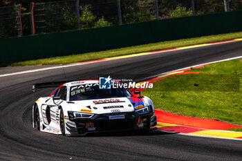 2024-06-27 - 25 EVRARD Paul (fra), MAGNUS Gilles (bel), PLA Jim (fra), DE WILDE Ugo (bel), Audi R8 LMS GT3 EVO 2, action during the 2024 CrowdStrike 24 Hours of Spa, 2nd race of the 2024 GT World Challenge Europe Endurance Cup, from June 26 to 30, 2024 on Circuit de Spa-Francorchamps, in Stavelot, Belgium - AUTO - 2024 HOURS OF SPA - ENDURANCE - MOTORS