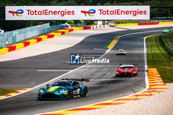 2024-06-27 - 11 DE WILDE John (bel), PAUWELS Koba (bel), VAN UITERT Job (nld), RAPPANGE Dante (nld), Aston Martin Vantage AMR GT3 EVO, action during the 2024 CrowdStrike 24 Hours of Spa, 2nd race of the 2024 GT World Challenge Europe Endurance Cup, from June 26 to 30, 2024 on Circuit de Spa-Francorchamps, in Stavelot, Belgium - AUTO - 2024 HOURS OF SPA - ENDURANCE - MOTORS