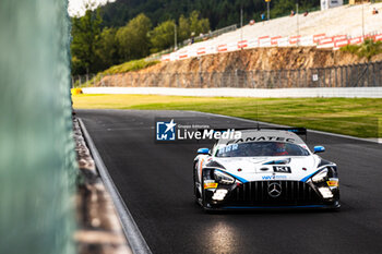 2024-06-27 - 57 SATHIENTHIRAKUL Tanart (tha), CARESANI Colin (nld), ARROW Daan (nld), Mercedes AMG GT3 EVO, action during the 2024 CrowdStrike 24 Hours of Spa, 2nd race of the 2024 GT World Challenge Europe Endurance Cup, from June 26 to 30, 2024 on Circuit de Spa-Francorchamps, in Stavelot, Belgium - AUTO - 2024 HOURS OF SPA - ENDURANCE - MOTORS