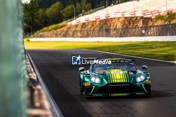 2024-06-27 - 21 CLARK Charles (gbr), DEJONGHE Sam (bel), LISMONT Matisse (bel), MAASSEN Xavier (nld), Aston Martin Vantage AMR GT3 EVO, action during the 2024 CrowdStrike 24 Hours of Spa, 2nd race of the 2024 GT World Challenge Europe Endurance Cup, from June 26 to 30, 2024 on Circuit de Spa-Francorchamps, in Stavelot, Belgium - AUTO - 2024 HOURS OF SPA - ENDURANCE - MOTORS