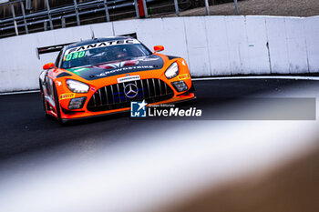 2024-06-27 - 04 KUTRZ George (usa), BRAUN Colin (usa), James Ian usa), CATSBURG (ned), Mercedes AMG GT3 EVO, action during the 2024 CrowdStrike 24 Hours of Spa, 2nd race of the 2024 GT World Challenge Europe Endurance Cup, from June 26 to 30, 2024 on Circuit de Spa-Francorchamps, in Stavelot, Belgium - AUTO - 2024 HOURS OF SPA - ENDURANCE - MOTORS