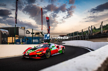 2024-06-27 - 52 MACHIELS Louis (bel), MACHIELS Jef (bel), BERTOLINI Andrea (ita), MOSCA Tommaso (ita), Ferrari 296 GT3, action during the 2024 CrowdStrike 24 Hours of Spa, 2nd race of the 2024 GT World Challenge Europe Endurance Cup, from June 26 to 30, 2024 on Circuit de Spa-Francorchamps, in Stavelot, Belgium - AUTO - 2024 HOURS OF SPA - ENDURANCE - MOTORS