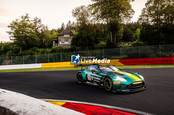 2024-06-27 - 11 DE WILDE John (bel), PAUWELS Koba (bel), VAN UITERT Job (nld), RAPPANGE Dante (nld), Aston Martin Vantage AMR GT3 EVO, action during the 2024 CrowdStrike 24 Hours of Spa, 2nd race of the 2024 GT World Challenge Europe Endurance Cup, from June 26 to 30, 2024 on Circuit de Spa-Francorchamps, in Stavelot, Belgium - AUTO - 2024 HOURS OF SPA - ENDURANCE - MOTORS