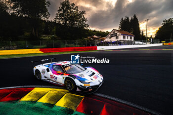 2024-06-27 - 93 FROGGATT Christopher (gbr), HUI Jonathan (hkg), CHEEVER Eddie (ita), WADOUX Lilou (fra), Ferrari 296 GT3, action during the 2024 CrowdStrike 24 Hours of Spa, 2nd race of the 2024 GT World Challenge Europe Endurance Cup, from June 26 to 30, 2024 on Circuit de Spa-Francorchamps, in Stavelot, Belgium - AUTO - 2024 HOURS OF SPA - ENDURANCE - MOTORS