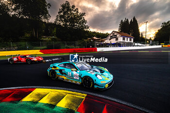 2024-06-27 - 992 ESTRE Kevin (fra), PILET Patrick (fra), VANTHOOR Laurens (bel), Porsche 911 GT3 R, action during the 2024 CrowdStrike 24 Hours of Spa, 2nd race of the 2024 GT World Challenge Europe Endurance Cup, from June 26 to 30, 2024 on Circuit de Spa-Francorchamps, in Stavelot, Belgium - AUTO - 2024 HOURS OF SPA - ENDURANCE - MOTORS