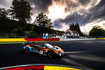 2024-06-27 - 27 RADCLIFFE Mark (gbr), MILLROY Ollie (are), BELL Rob (gbr), RUEDA Fran (esp), Maclaren 720S GT3 EVO, action during the 2024 CrowdStrike 24 Hours of Spa, 2nd race of the 2024 GT World Challenge Europe Endurance Cup, from June 26 to 30, 2024 on Circuit de Spa-Francorchamps, in Stavelot, Belgium - AUTO - 2024 HOURS OF SPA - ENDURANCE - MOTORS