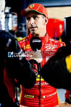 2024-06-27 - PIER GUIDI Alessandro (ita), RIGON David (ita), ROVERA Alessio (ita), Ferrari 296 GT3, portrait during the 2024 CrowdStrike 24 Hours of Spa, 2nd race of the 2024 GT World Challenge Europe Endurance Cup, from June 26 to 30, 2024 on Circuit de Spa-Francorchamps, in Stavelot, Belgium - AUTO - 2024 HOURS OF SPA - ENDURANCE - MOTORS