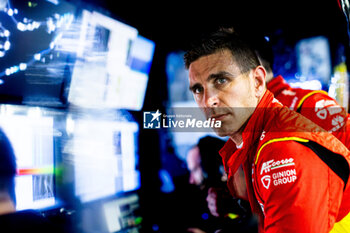 2024-06-27 - PIER GUIDI Alessandro (ita), RIGON David (ita), ROVERA Alessio (ita), Ferrari 296 GT3, portrait during the 2024 CrowdStrike 24 Hours of Spa, 2nd race of the 2024 GT World Challenge Europe Endurance Cup, from June 26 to 30, 2024 on Circuit de Spa-Francorchamps, in Stavelot, Belgium - AUTO - 2024 HOURS OF SPA - ENDURANCE - MOTORS