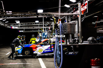 2024-06-27 - 46 MARCIELLO Raffaele (che), MARTIN Maxime (bel), ROSSI Valentino (ita), BMW M4 GT3, ambiance, pitstop, arrêt aux stands, during the 2024 CrowdStrike 24 Hours of Spa, 2nd race of the 2024 GT World Challenge Europe Endurance Cup, from June 26 to 30, 2024 on Circuit de Spa-Francorchamps, in Stavelot, Belgium - AUTO - 2024 HOURS OF SPA - ENDURANCE - MOTORS