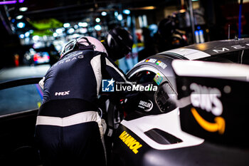 2024-06-27 - MAINI Arjun (ind), OWEGA Jusuf (deu), BERETTA Michele (ita), Mercedes AMG GT3 EVO, ambiance, pitlane, during the 2024 CrowdStrike 24 Hours of Spa, 2nd race of the 2024 GT World Challenge Europe Endurance Cup, from June 26 to 30, 2024 on Circuit de Spa-Francorchamps, in Stavelot, Belgium - AUTO - 2024 HOURS OF SPA - ENDURANCE - MOTORS