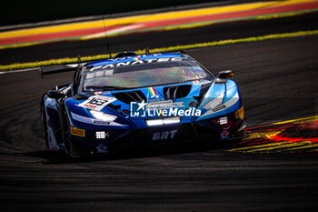 2024-06-28 - 163 PEPPER Jordan (zaf), PERERA Franck (fra), MAPELLI Marco (che), Lamborghini Juracan GT3 EVO, action during the 2024 CrowdStrike 24 Hours of Spa, 2nd race of the 2024 GT World Challenge Europe Endurance Cup, from June 26 to 30, 2024 on Circuit de Spa-Francorchamps, in Stavelot, Belgium - AUTO - 2024 HOURS OF SPA - ENDURANCE - MOTORS