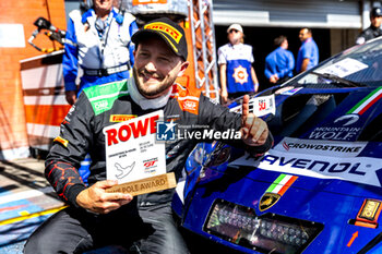 2024-06-28 - PEPPER Jordan (zaf), PERERA Franck (fra), MAPELLI Marco (che), Lamborghini Juracan GT3 EVO, portrait during the 2024 CrowdStrike 24 Hours of Spa, 2nd race of the 2024 GT World Challenge Europe Endurance Cup, from June 26 to 30, 2024 on Circuit de Spa-Francorchamps, in Stavelot, Belgium - AUTO - 2024 HOURS OF SPA - ENDURANCE - MOTORS