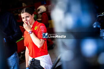 2024-06-28 - WADOUX Lilou (fra), Ferrari 296 GT3, portrait during the 2024 CrowdStrike 24 Hours of Spa, 2nd race of the 2024 GT World Challenge Europe Endurance Cup, from June 26 to 30, 2024 on Circuit de Spa-Francorchamps, in Stavelot, Belgium - AUTO - 2024 HOURS OF SPA - ENDURANCE - MOTORS