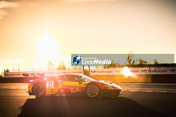 2024-06-28 - 71 NEUBAUER Thomas (fra), ABRIL Vincent (mco), VIDALES David (esp), Ferrari 296 GT3, action, TotalEnergies during the 2024 CrowdStrike 24 Hours of Spa, 2nd race of the 2024 GT World Challenge Europe Endurance Cup, from June 26 to 30, 2024 on Circuit de Spa-Francorchamps, in Stavelot, Belgium - AUTO - 2024 HOURS OF SPA - ENDURANCE - MOTORS