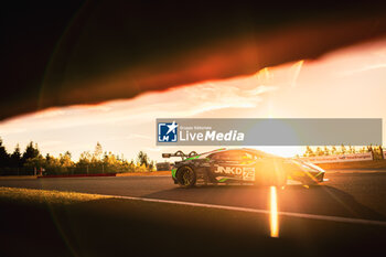 2024-06-28 - 72 RINDONNE Gabriel (are), STEVENSON Casper (gbr), KUJALA Patrick (fin), MICHELOTTO Matt (ita), Lamborghini Huracan GT3 EVO 2, action, TotalEnergies during the 2024 CrowdStrike 24 Hours of Spa, 2nd race of the 2024 GT World Challenge Europe Endurance Cup, from June 26 to 30, 2024 on Circuit de Spa-Francorchamps, in Stavelot, Belgium - AUTO - 2024 HOURS OF SPA - ENDURANCE - MOTORS